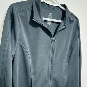 Athletic zip-up jacket